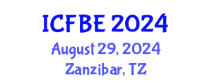 International Conference on Food and Bioprocess Engineering (ICFBE) August 29, 2024 - Zanzibar, Tanzania