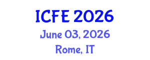 International Conference on Food and Environment (ICFE) June 03, 2026 - Rome, Italy