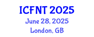 International Conference on Food and Nutrition Technology (ICFNT) June 28, 2025 - London, United Kingdom