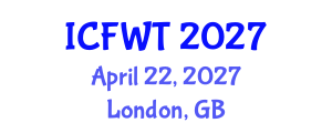 International Conference on Food and Wine Tourism (ICFWT) April 22, 2027 - London, United Kingdom International Conference on Food and Wine Tourism (ICFWT) April 22, 2027 - London, United Kingdom