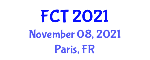 International Conference on Food Chemistry and Technology (FCT) November 08, 2021 - Paris, France