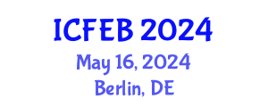 International Conference on Food Engineering and Biotechnology (ICFEB) May 16, 2024 - Berlin, Germany