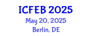 International Conference on Food Engineering and Biotechnology (ICFEB) May 20, 2025 - Berlin, Germany