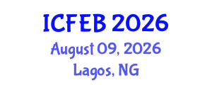 International Conference on Food Engineering and Biotechnology (ICFEB) August 09, 2026 - Lagos, Nigeria