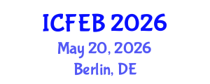 International Conference on Food Engineering and Biotechnology (ICFEB) May 20, 2026 - Berlin, Germany