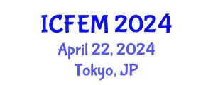 International Conference on Food Engineering and Management (ICFEM) April 22, 2024 - Tokyo, Japan