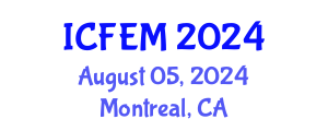 International Conference on Food Engineering and Management (ICFEM) August 05, 2024 - Montreal, Canada