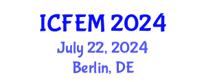 International Conference on Food Engineering and Management (ICFEM) July 22, 2024 - Berlin, Germany