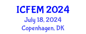 International Conference on Food Engineering and Management (ICFEM) July 18, 2024 - Copenhagen, Denmark