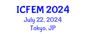 International Conference on Food Engineering and Management (ICFEM) July 22, 2024 - Tokyo, Japan