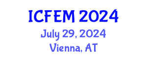 International Conference on Food Engineering and Management (ICFEM) July 29, 2024 - Vienna, Austria