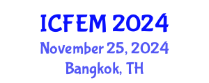 International Conference on Food Engineering and Management (ICFEM) November 25, 2024 - Bangkok, Thailand