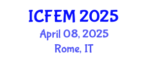 International Conference on Food Engineering and Management (ICFEM) April 08, 2025 - Rome, Italy