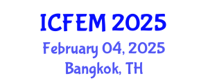 International Conference on Food Engineering and Management (ICFEM) February 04, 2025 - Bangkok, Thailand
