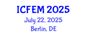International Conference on Food Engineering and Management (ICFEM) July 22, 2025 - Berlin, Germany