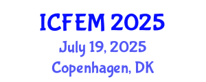 International Conference on Food Engineering and Management (ICFEM) July 19, 2025 - Copenhagen, Denmark