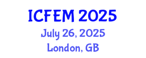 International Conference on Food Engineering and Management (ICFEM) July 26, 2025 - London, United Kingdom