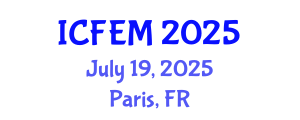 International Conference on Food Engineering and Management (ICFEM) July 19, 2025 - Paris, France