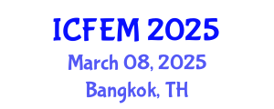 International Conference on Food Engineering and Management (ICFEM) March 08, 2025 - Bangkok, Thailand