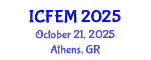 International Conference on Food Engineering and Management (ICFEM) October 21, 2025 - Athens, Greece