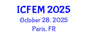 International Conference on Food Engineering and Management (ICFEM) October 28, 2025 - Paris, France