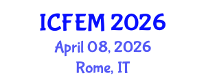 International Conference on Food Engineering and Management (ICFEM) April 08, 2026 - Rome, Italy