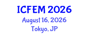 International Conference on Food Engineering and Management (ICFEM) August 16, 2026 - Tokyo, Japan