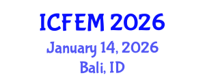 International Conference on Food Engineering and Management (ICFEM) January 14, 2026 - Bali, Indonesia