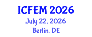 International Conference on Food Engineering and Management (ICFEM) July 22, 2026 - Berlin, Germany