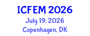 International Conference on Food Engineering and Management (ICFEM) July 19, 2026 - Copenhagen, Denmark