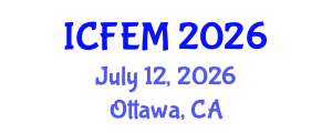 International Conference on Food Engineering and Management (ICFEM) July 12, 2026 - Ottawa, Canada