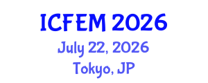 International Conference on Food Engineering and Management (ICFEM) July 22, 2026 - Tokyo, Japan