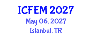International Conference on Food Engineering and Management (ICFEM) May 06, 2027 - Istanbul, Turkey International Conference on Food Engineering and Management (ICFEM) May 06, 2027 - Istanbul, Turkey