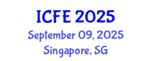 International Conference on Food Engineering (ICFE) September 09, 2025 - Singapore, Singapore