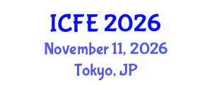 International Conference on Food Engineering (ICFE) November 11, 2026 - Tokyo, Japan