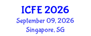 International Conference on Food Engineering (ICFE) September 09, 2026 - Singapore, Singapore