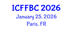 International Conference on Food Function and Bioactive Compounds (ICFFBC) January 25, 2026 - Paris, France
