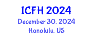 International Conference on Food Hydrocolloids (ICFH) December 30, 2024 - Honolulu, United States