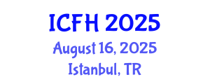 International Conference on Food Hydrocolloids (ICFH) August 16, 2025 - Istanbul, Turkey