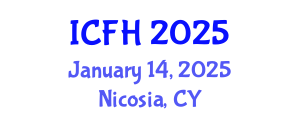 International Conference on Food Hydrocolloids (ICFH) January 14, 2025 - Nicosia, Cyprus