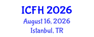 International Conference on Food Hydrocolloids (ICFH) August 16, 2026 - Istanbul, Turkey