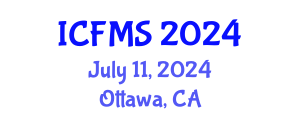 International Conference on Food Manufacturing and Safety (ICFMS) July 11, 2024 - Ottawa, Canada