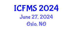 International Conference on Food Manufacturing and Safety (ICFMS) June 27, 2024 - Oslo, Norway