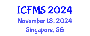 International Conference on Food Manufacturing and Safety (ICFMS) November 18, 2024 - Singapore, Singapore