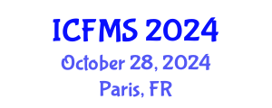 International Conference on Food Manufacturing and Safety (ICFMS) October 28, 2024 - Paris, France
