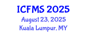 International Conference on Food Manufacturing and Safety (ICFMS) August 23, 2025 - Kuala Lumpur, Malaysia