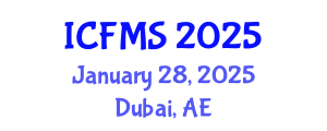 International Conference on Food Manufacturing and Safety (ICFMS) January 28, 2025 - Dubai, United Arab Emirates