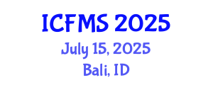 International Conference on Food Manufacturing and Safety (ICFMS) July 15, 2025 - Bali, Indonesia