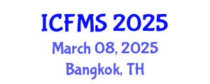 International Conference on Food Manufacturing and Safety (ICFMS) March 08, 2025 - Bangkok, Thailand