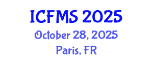 International Conference on Food Manufacturing and Safety (ICFMS) October 28, 2025 - Paris, France